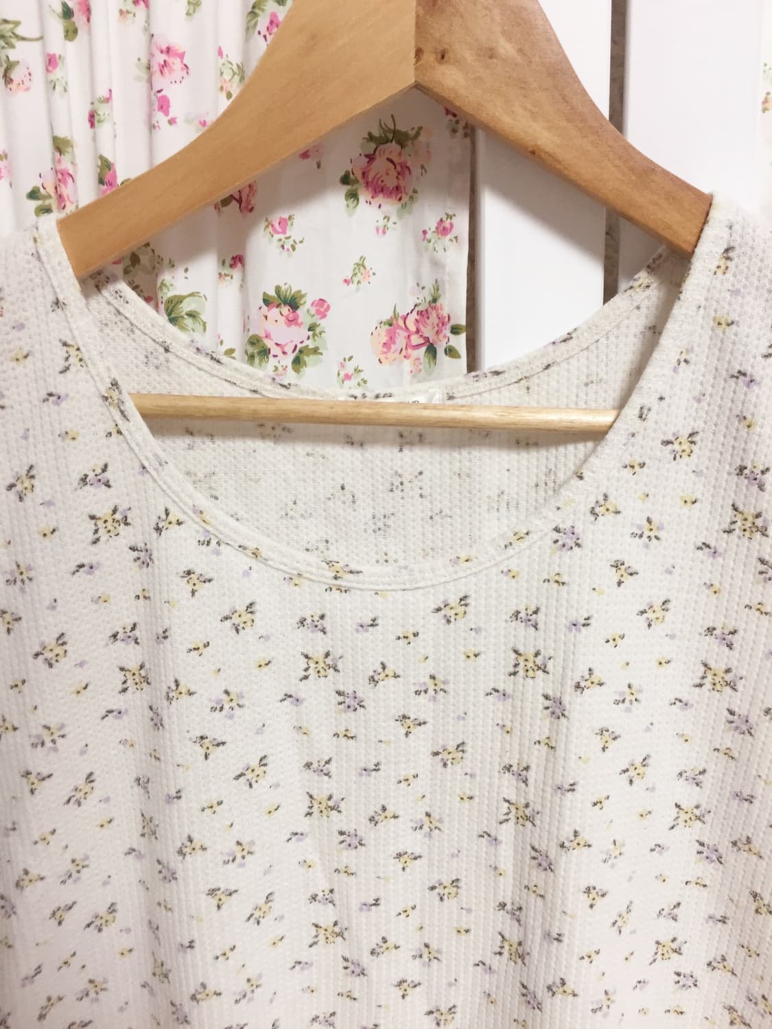 빈티지 시네마클럽 모리걸 잔꽃 슬리브리스 상품이미지2