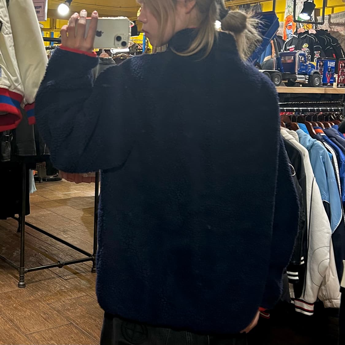 [HI] 벤 데이비스 양털 후리스 네이비 상품이미지5