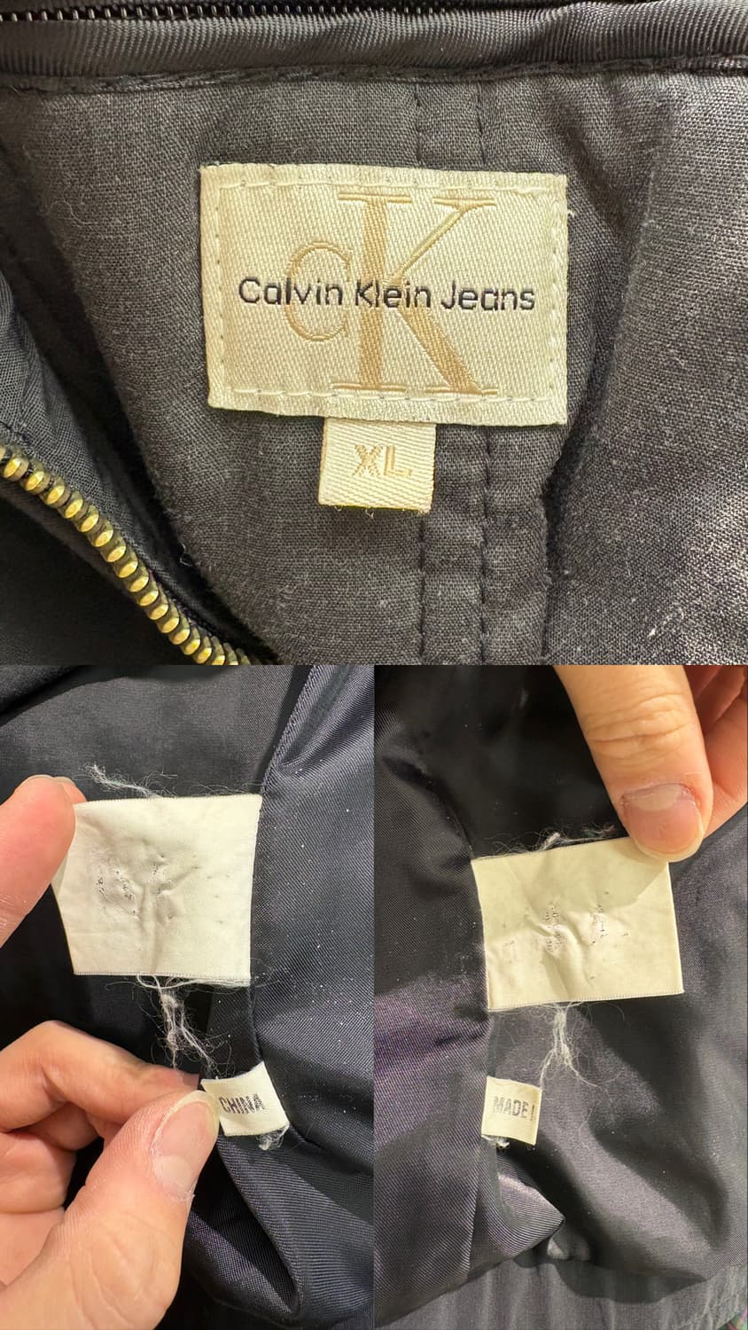 캘빈클라인 듀얼포켓 투웨이 자켓 상품이미지10