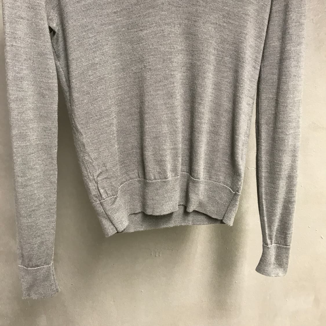 폴로 랄프로렌 브이넥 니트 그레이 M(W) 상품이미지3