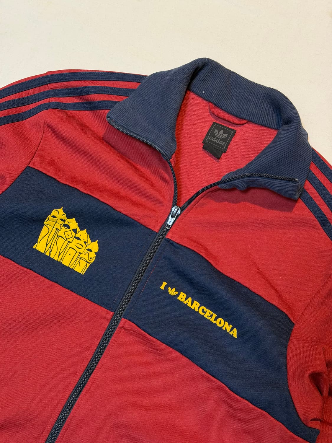 00s 아디다스 바르셀로나 버건디 트랙탑 져지 상품이미지2