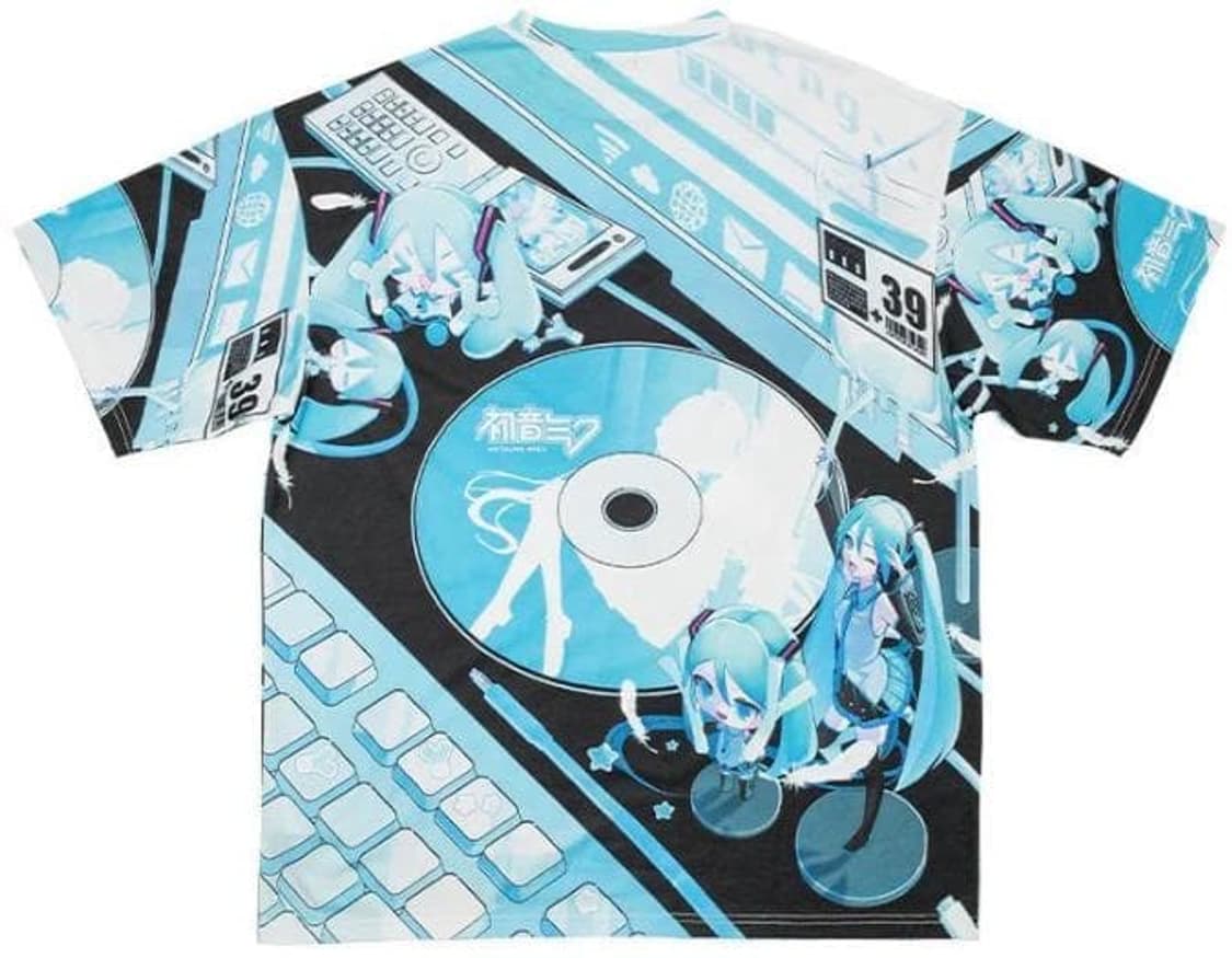 ACDCRAG×하츠네 미쿠 콜라보 반팔티셔츠 상품이미지2