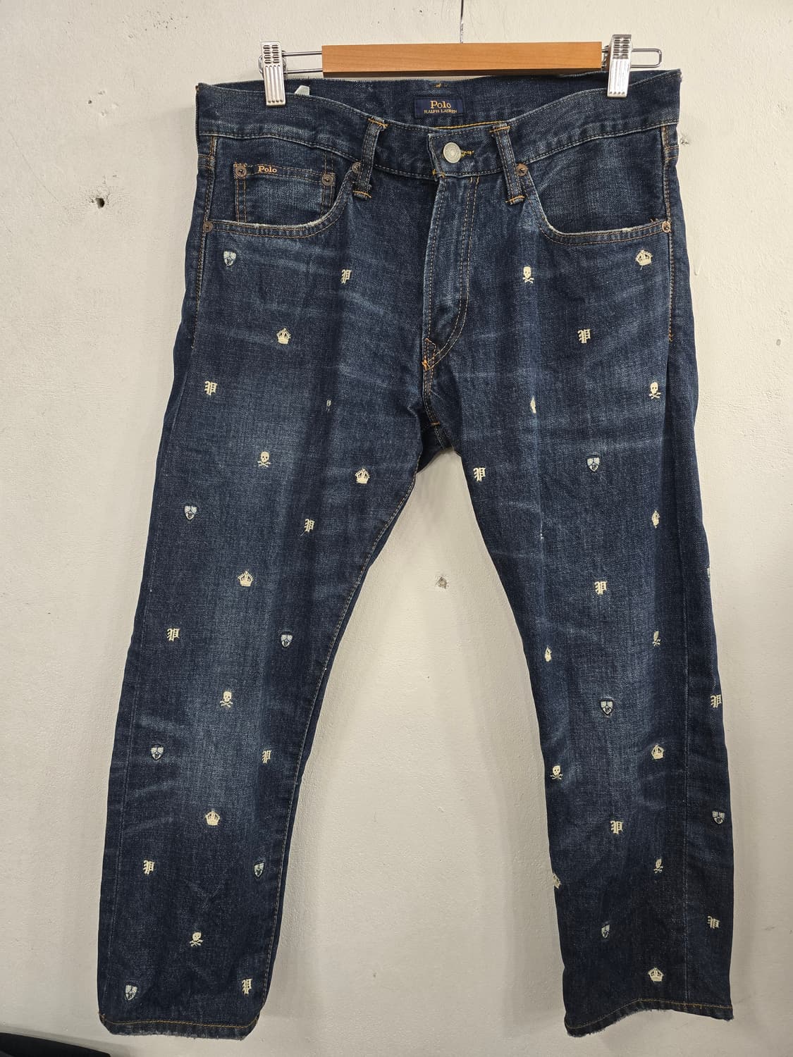 폴로 랄프로렌 스컬 크라운 데님 팬츠 상품이미지1