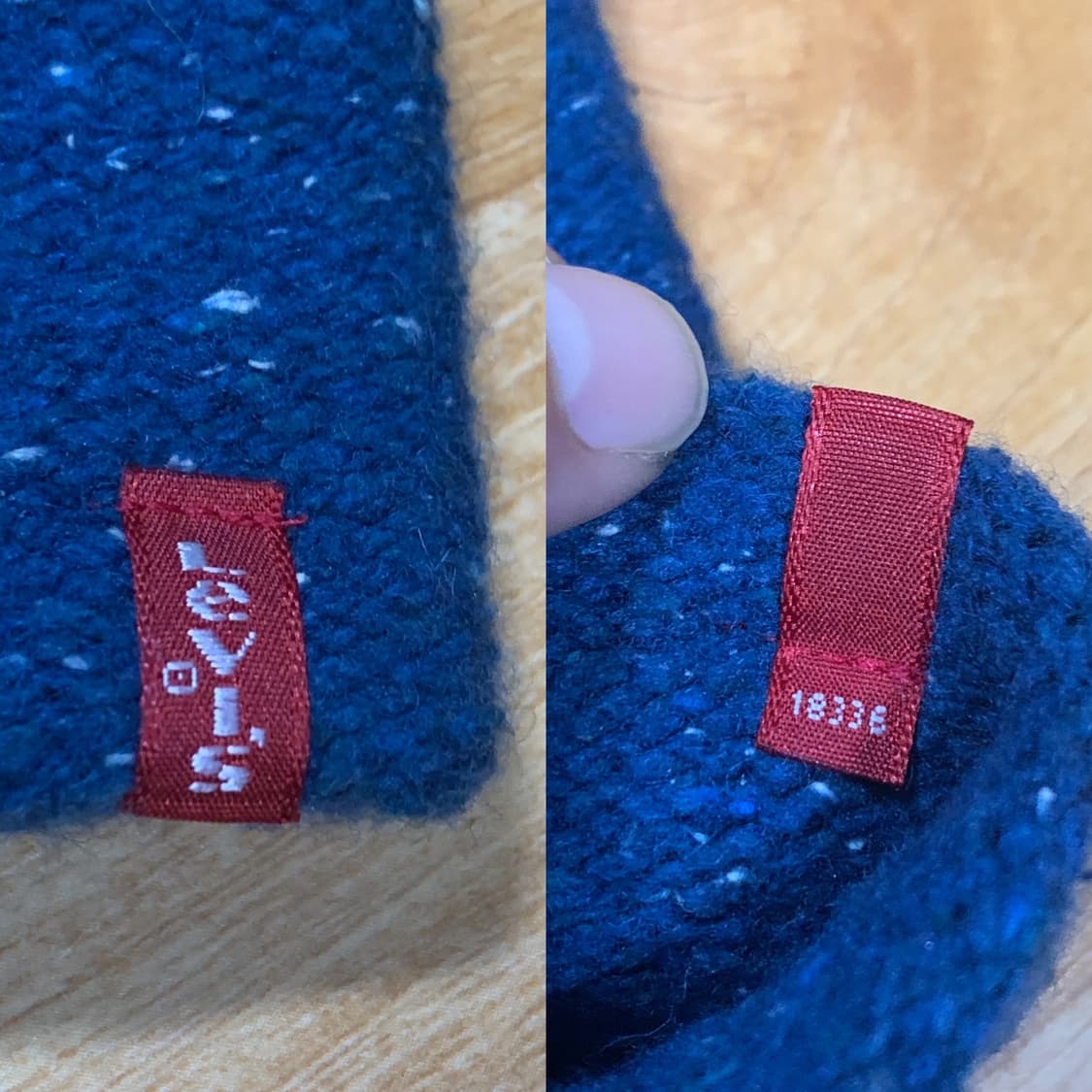 LEVIS 00'S 리바이스 엔지니어드진 트위드 니트(S 사이즈)유니색스 상품이미지5