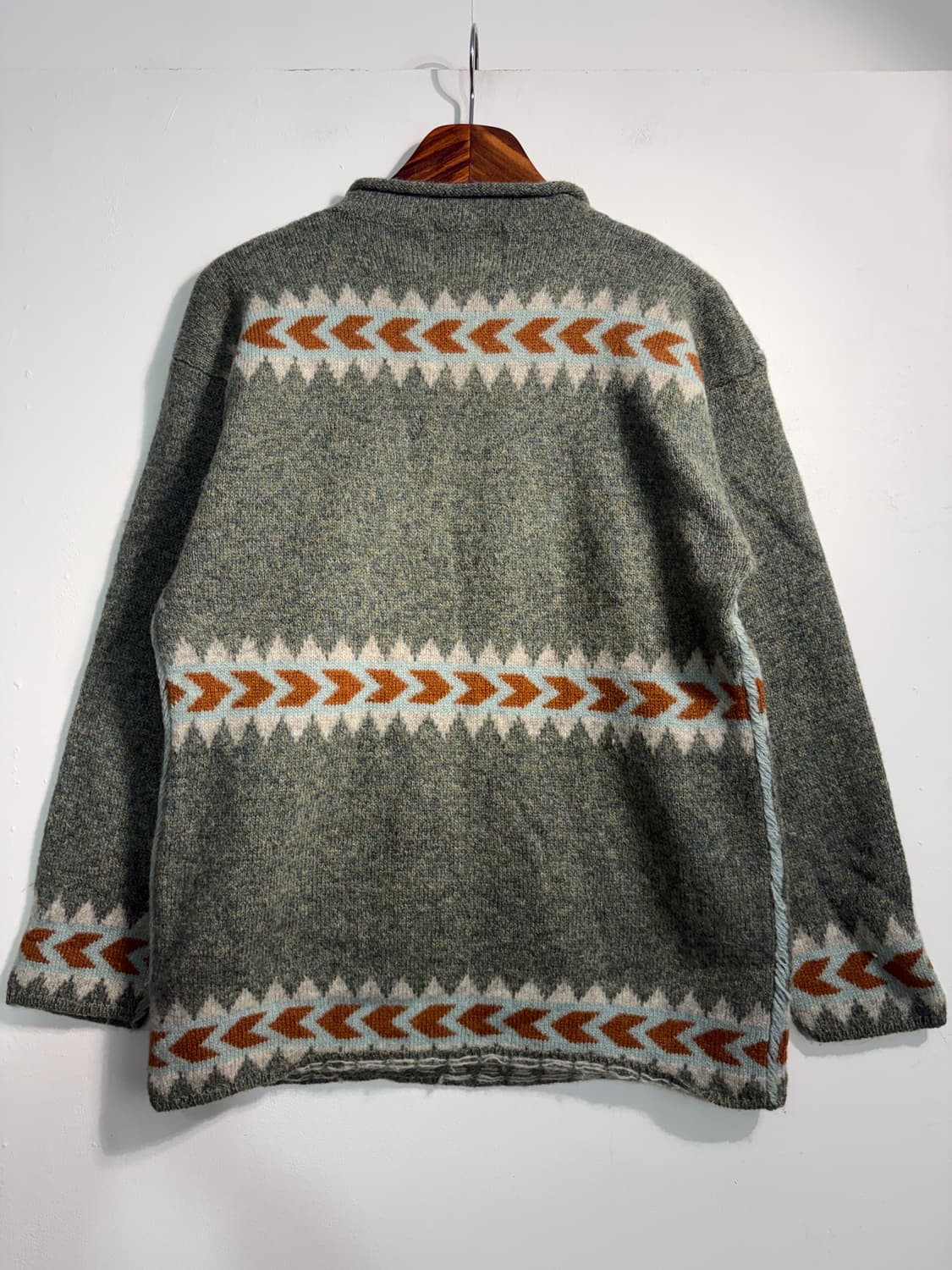 wool 100% vintage 니트  울 100% 상품이미지4