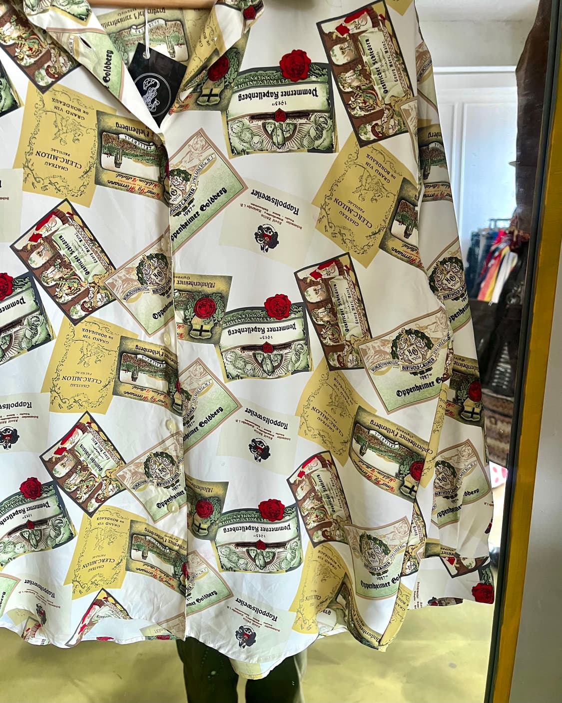 1980-90s JPN Vintage Retro Print Shirt 상품이미지5