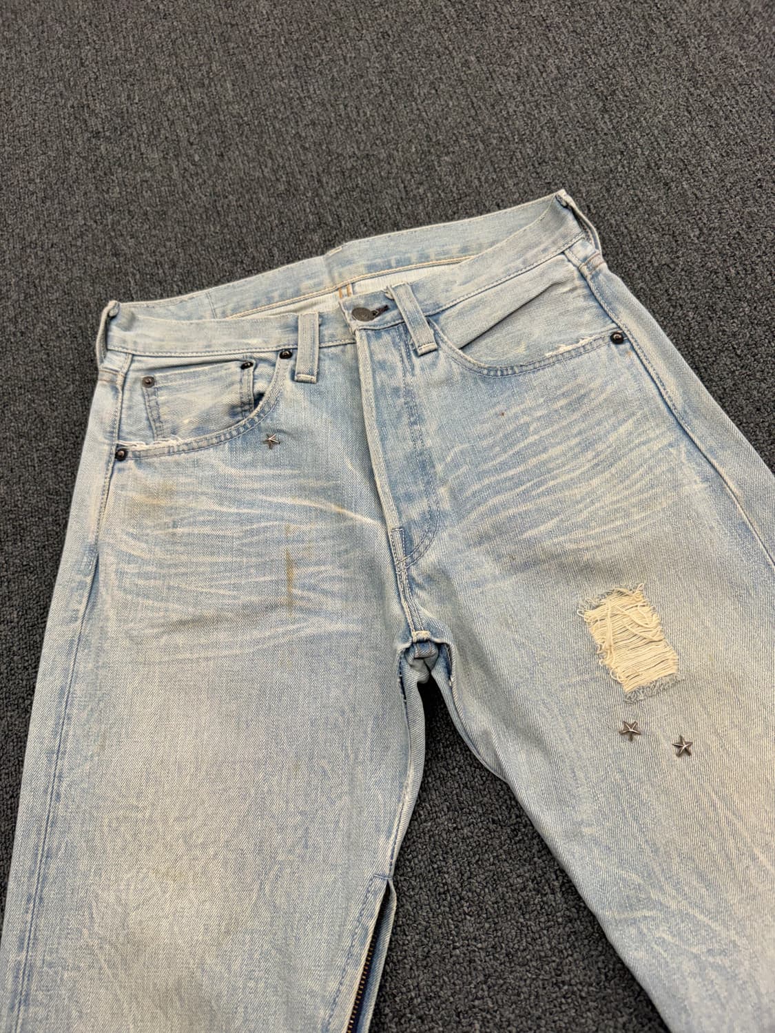 32)00’리바이스 빈티지 47051 일본판 커스텀 데님팬츠 상품이미지2