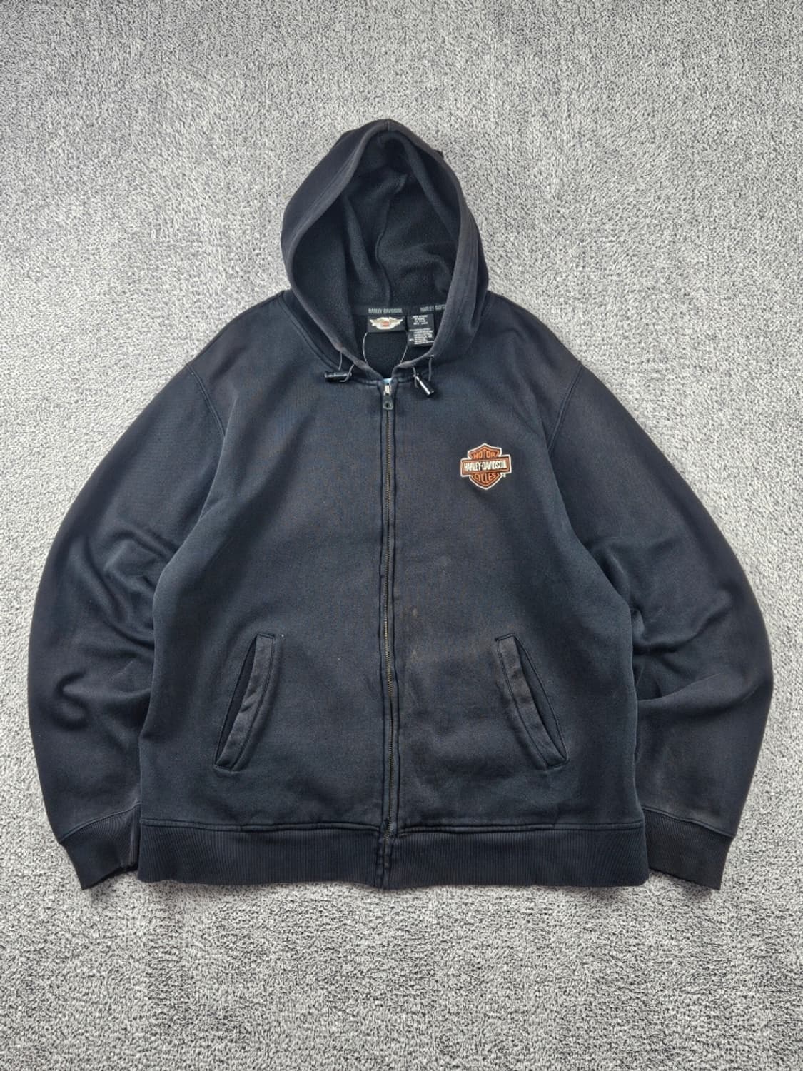 할리데이비슨 V-TWIN POWER 스웻 후드집업 ( L )/ 11316 상품이미지2