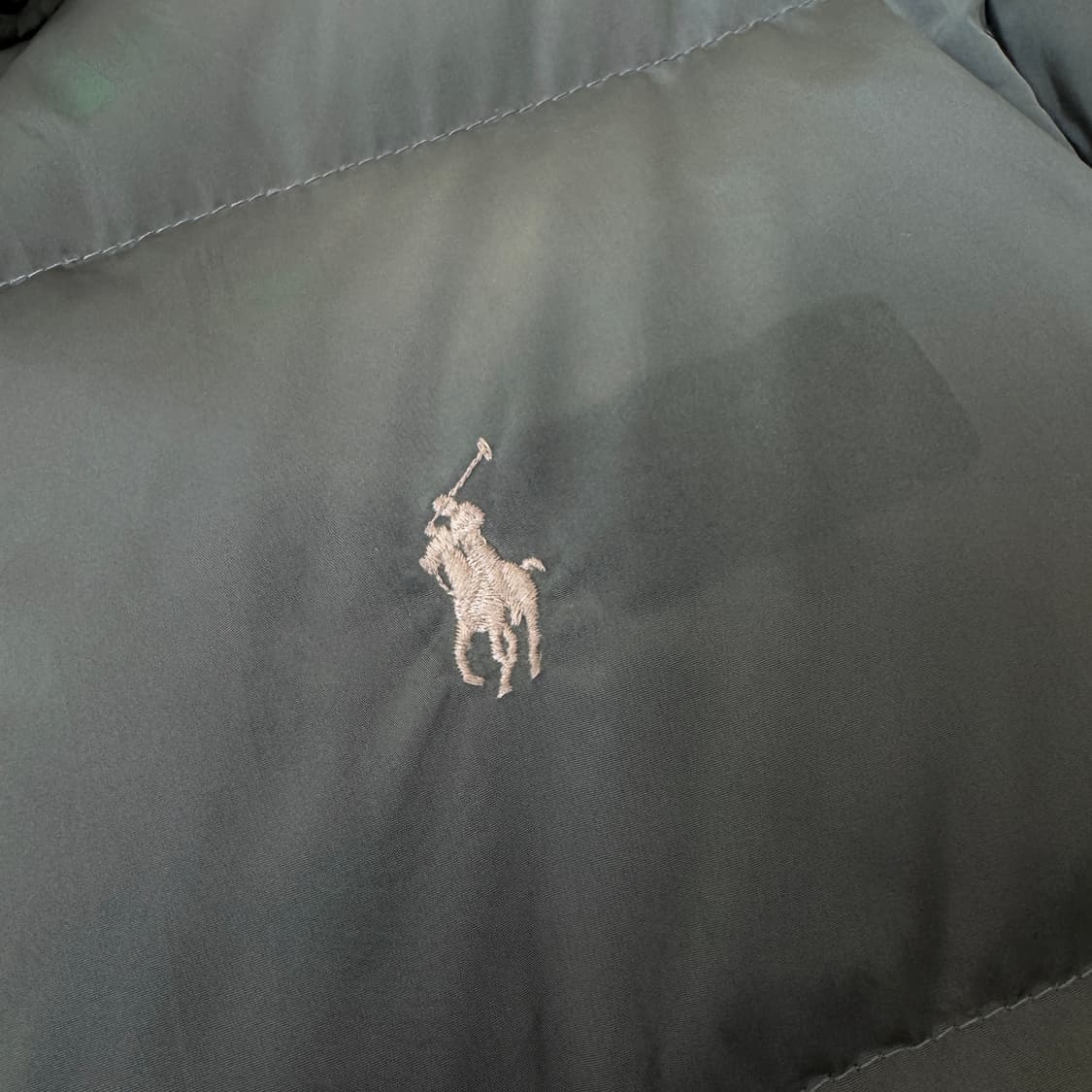 폴로 포니 카키 덕다운 푸퍼 패딩 상품이미지4