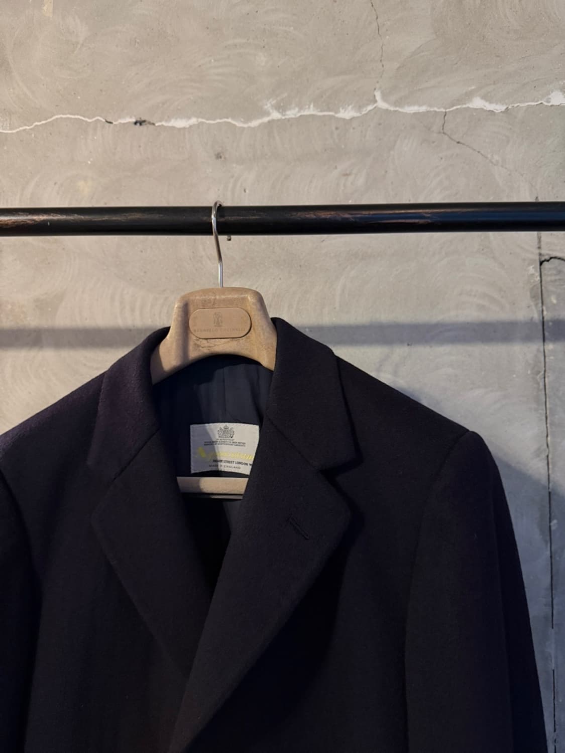 아쿠아스큐텀 울 캐시미어 체스터필드 코트 105 상품이미지4