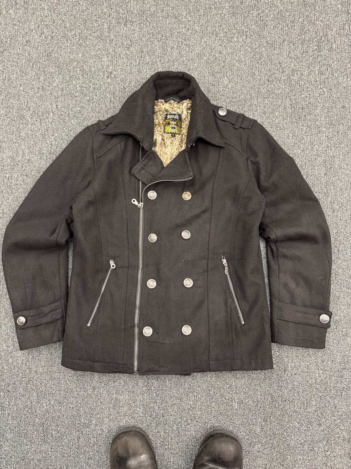 japanese vintage 더블 브레스티드 숏코트 상품이미지1