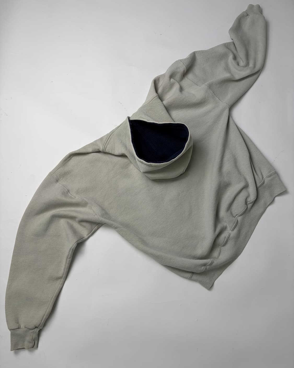 90s Russell Button Hoodie (eggshell) 상품이미지2