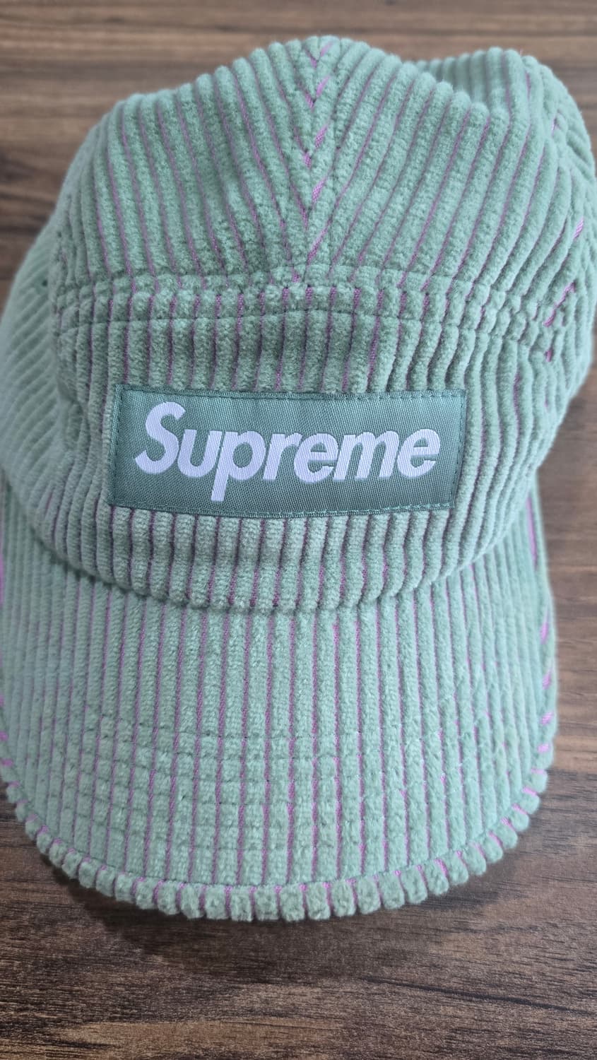 슈프림 투톤 코듀로이 캠프캡 그린 - 23SS 상품이미지1