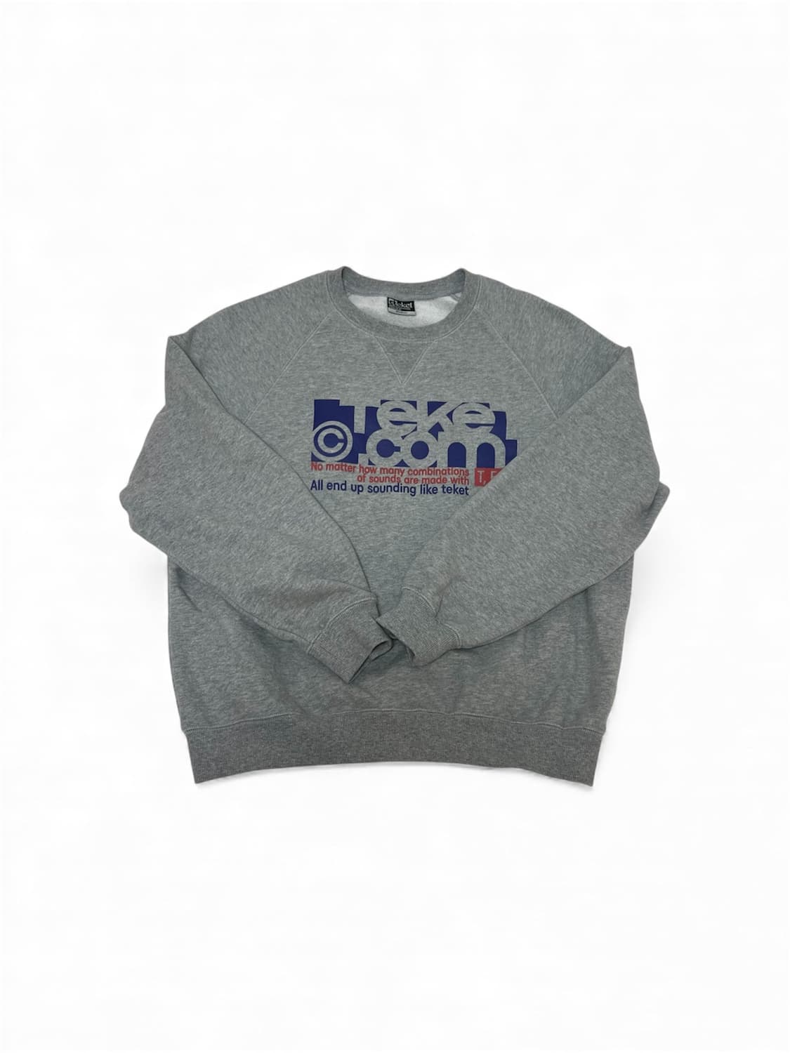 테켓 Folder Sweatshirt Melange Gray M 상품이미지1