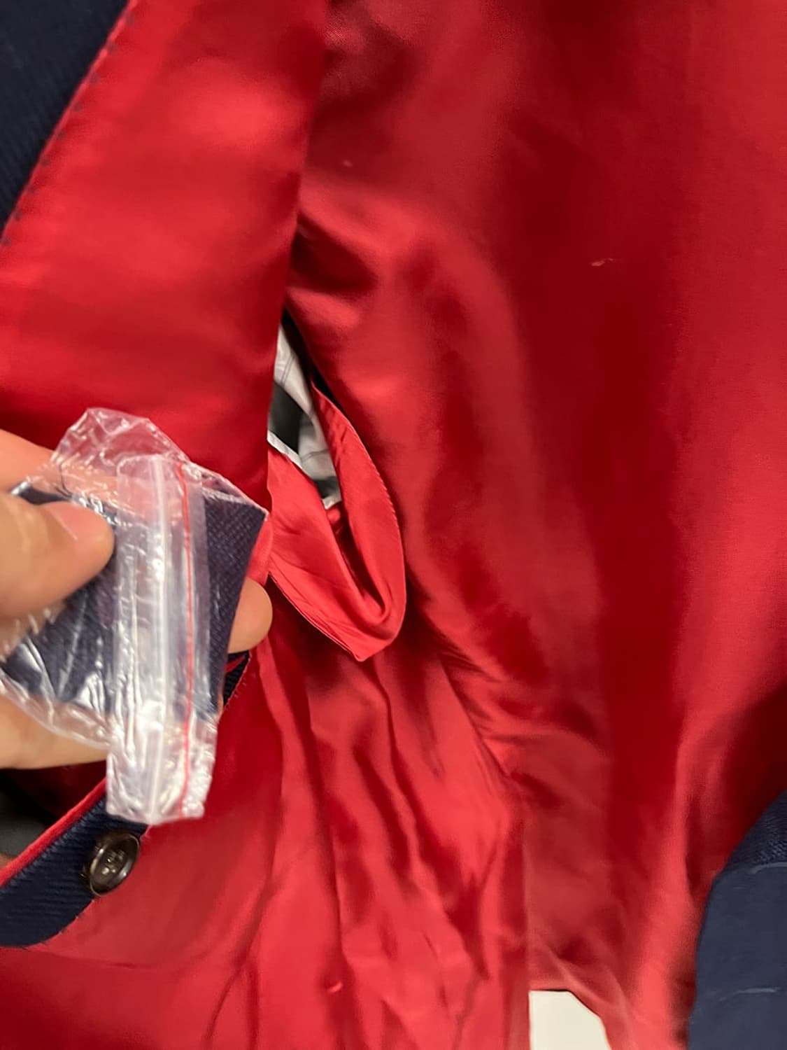 95-100) 수트서플라이 네이비 콤비자켓  상품이미지8