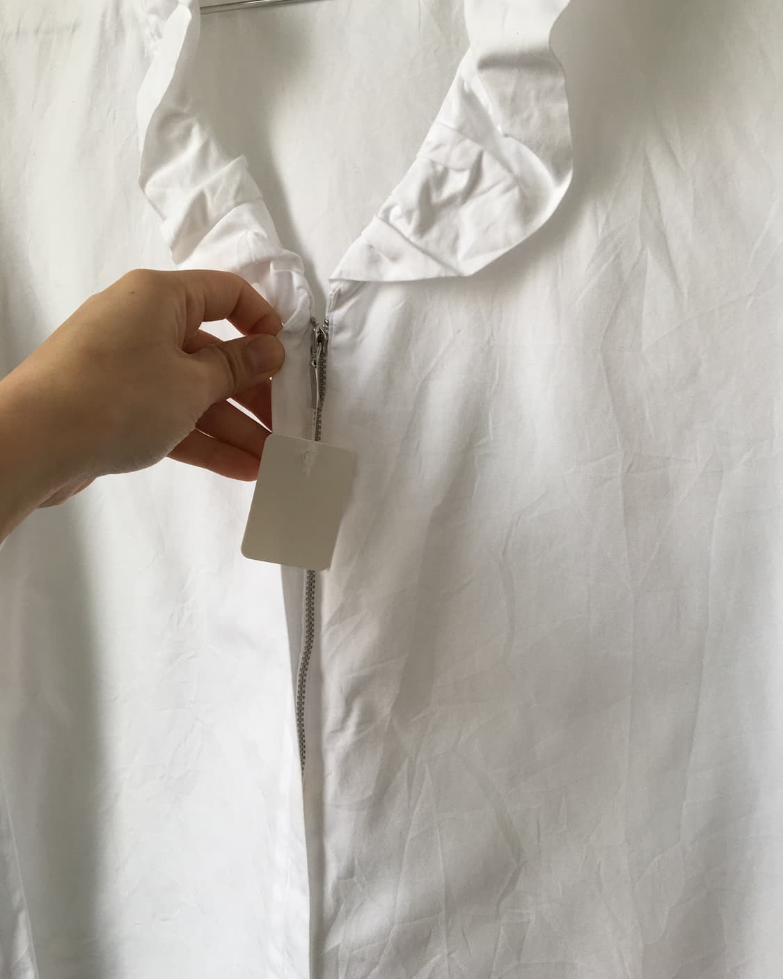 Agnes b frill point zip up 상품이미지4