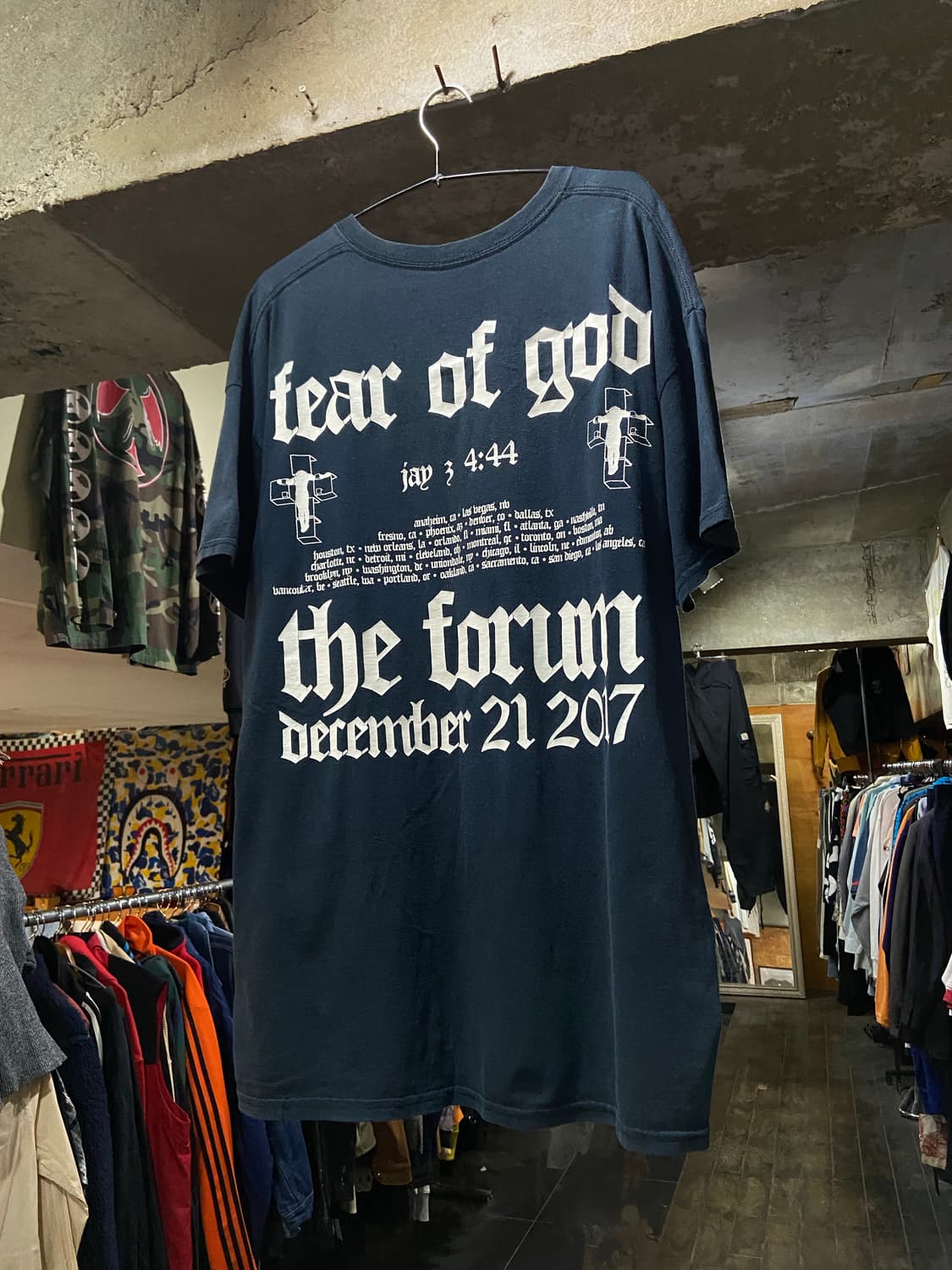 Fear of God x Jay-Z 피어 오브 갓 x 제이지 머천 top 상품이미지2