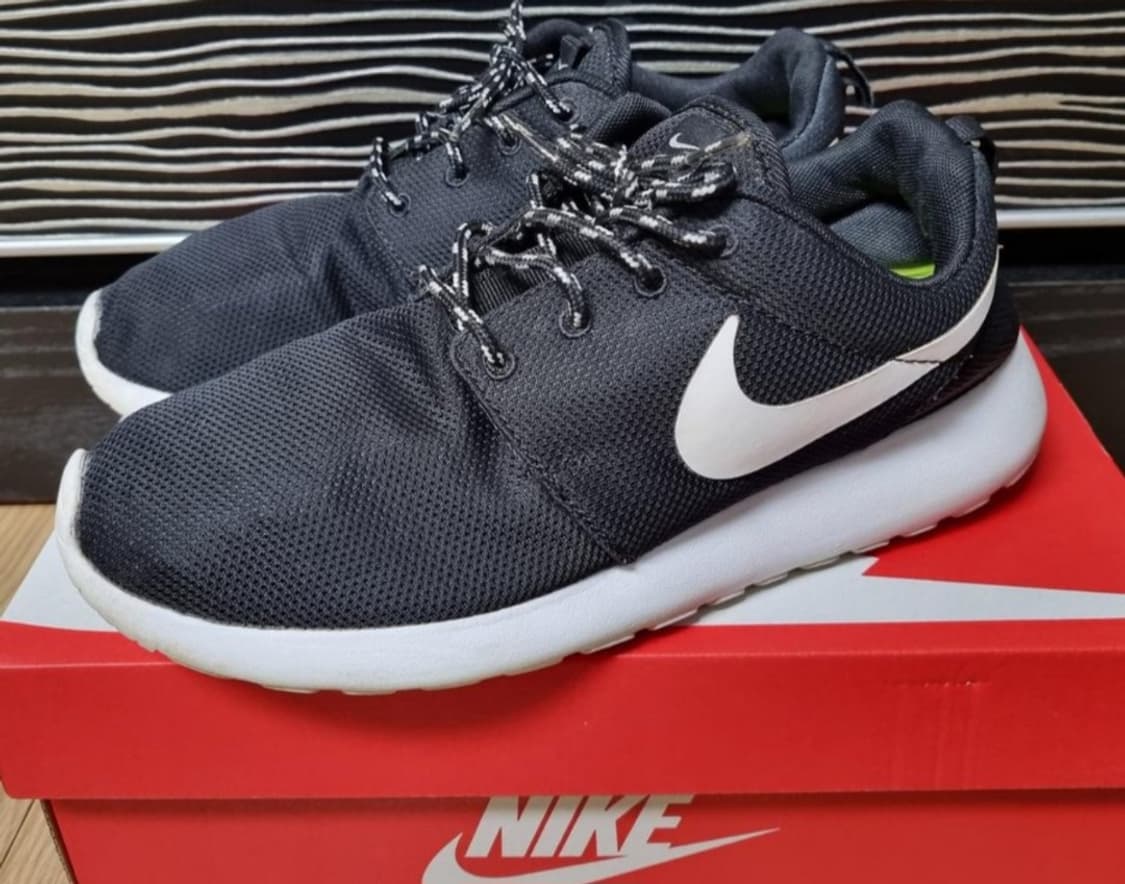 nike 나이키 로쉐 원 (로세런) 블랙 & 화이트 운동화, 스니커즈 상품이미지2