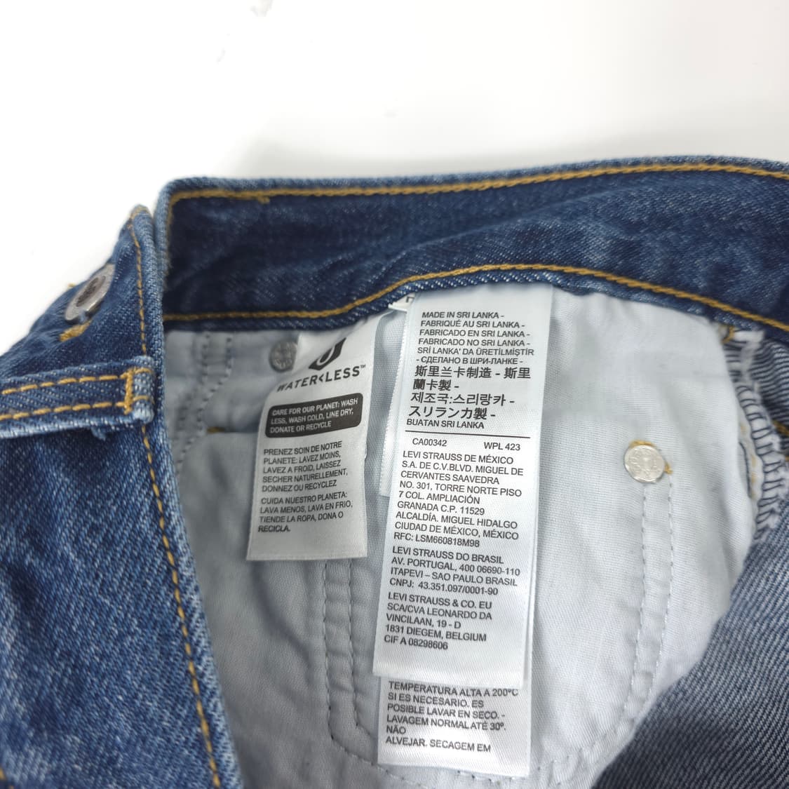 리바이스 실버탭 '94 배기핏 데님팬츠 중청 (27) 상품이미지5