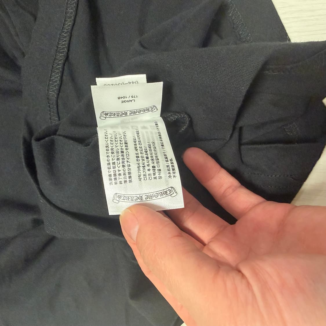 크롬하츠 롱슬리브 블랙/핑크 상품이미지7