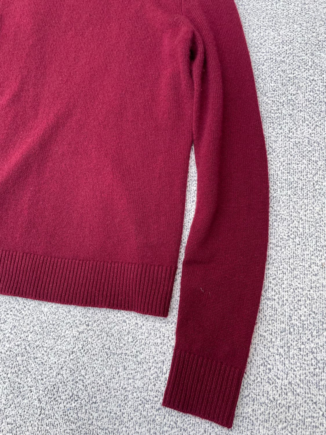 띠어리 캐시미어100 목폴라 니트 44-55 상품이미지3