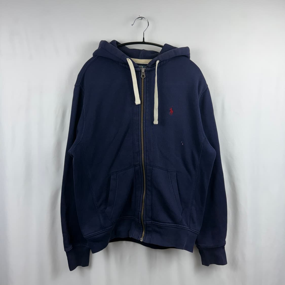 (M) 폴로 랄프로렌 레드포니 후드집업 네이비 상품이미지2