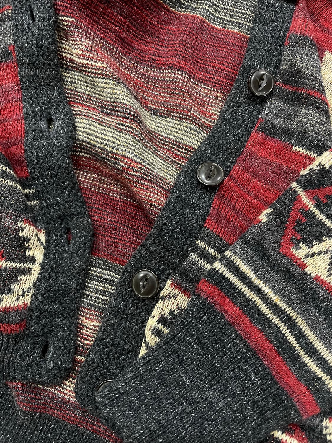 폴로(DS)/인디언패턴 니트가디건(여성S) 상품이미지4