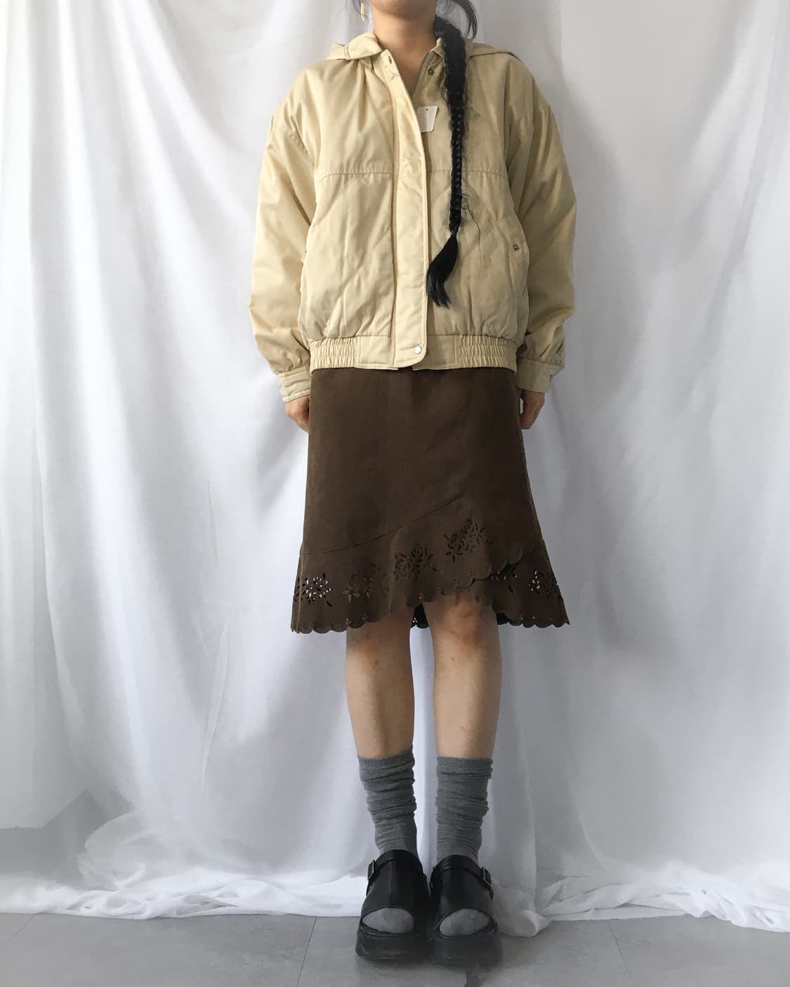 Hood bomber jumper 상품이미지7