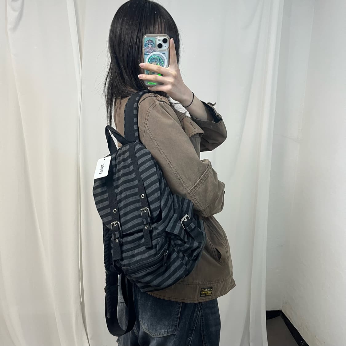 Stripe backpack 상품이미지2