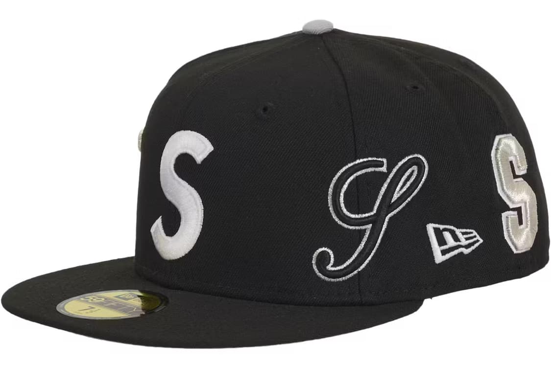Supreme Multi S Logo New Era Black - 25S 상품이미지1