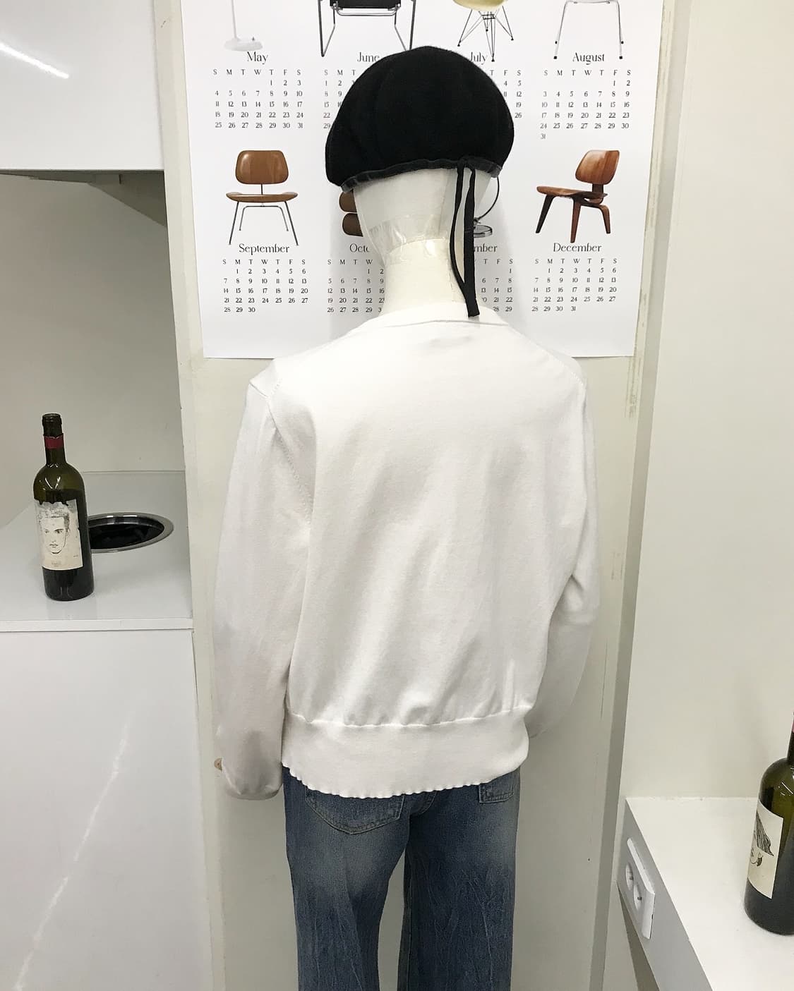 폴로 라운드 가디건 상품이미지9