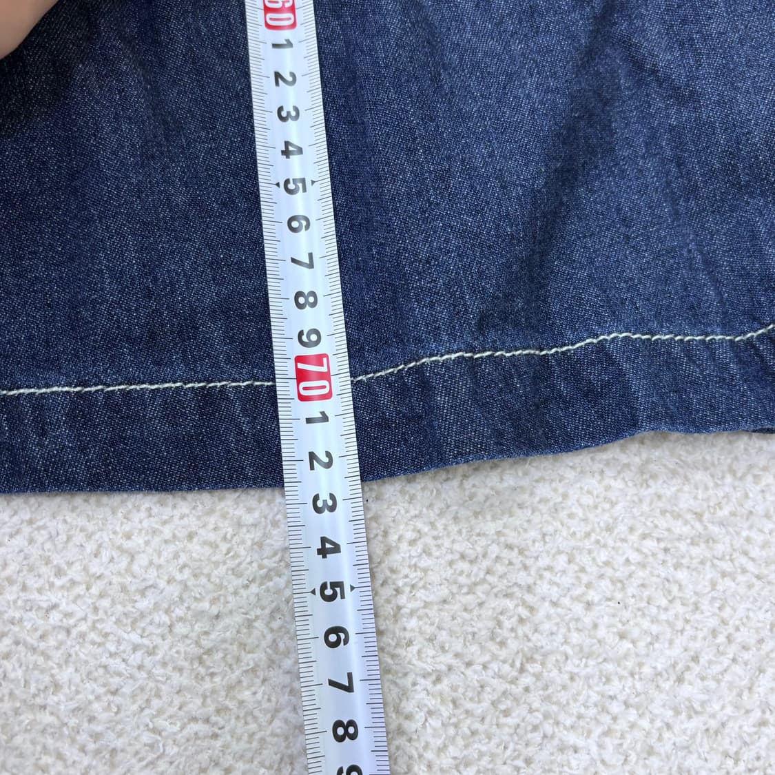 M 에잇세컨즈 플레어 데님 스커트  0306E 상품이미지7