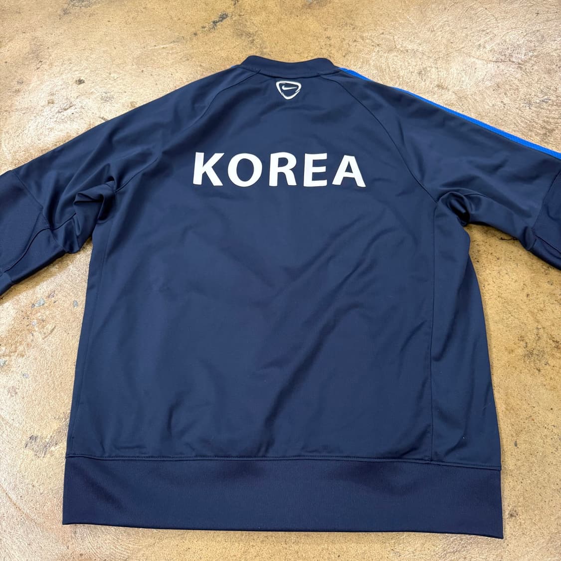 [정품/L] 나이키 대한민국 축구 트랙탑 자켓 네이비 b10 상품이미지4