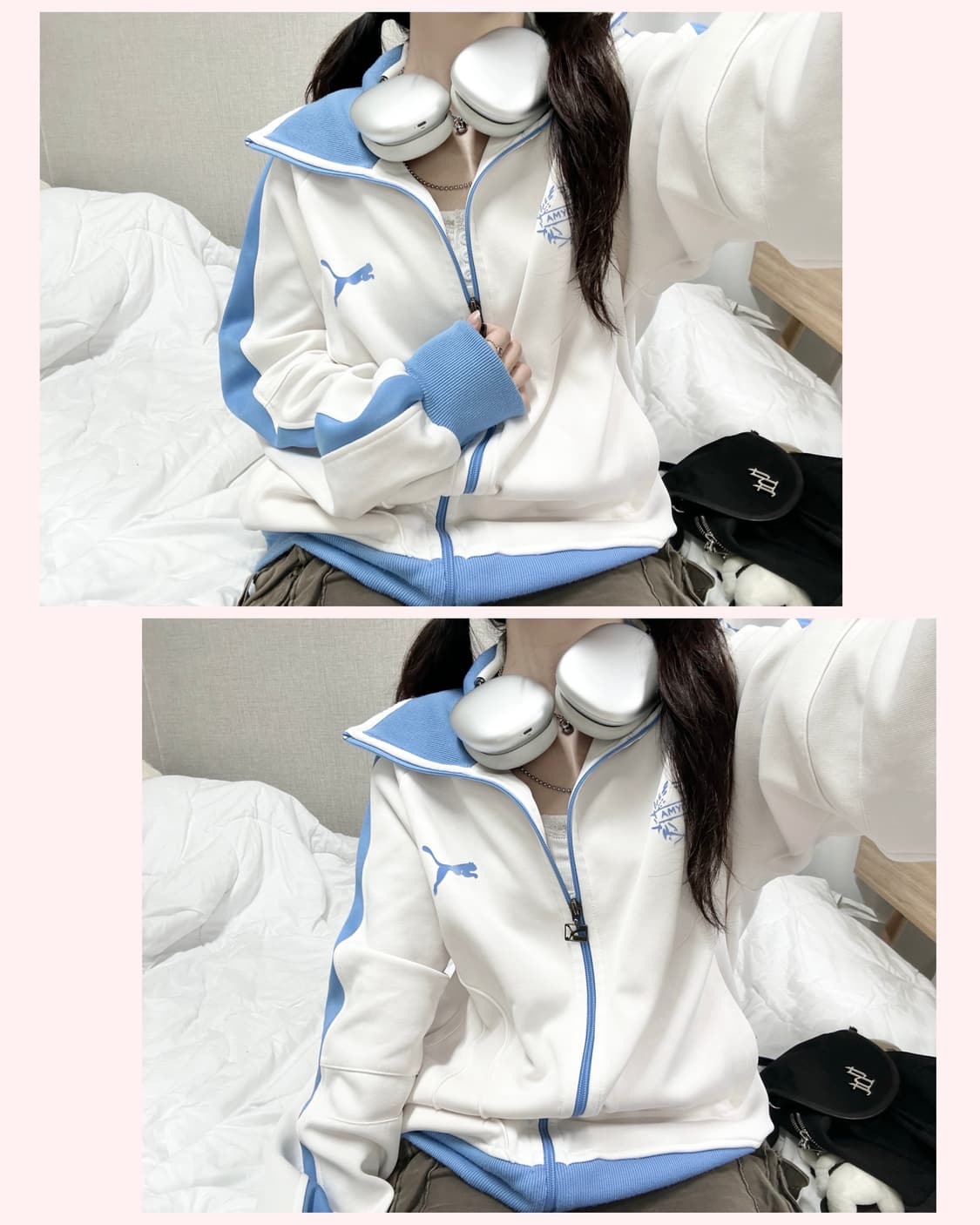 푸마 흰하 사이드라인 져지 상품이미지3