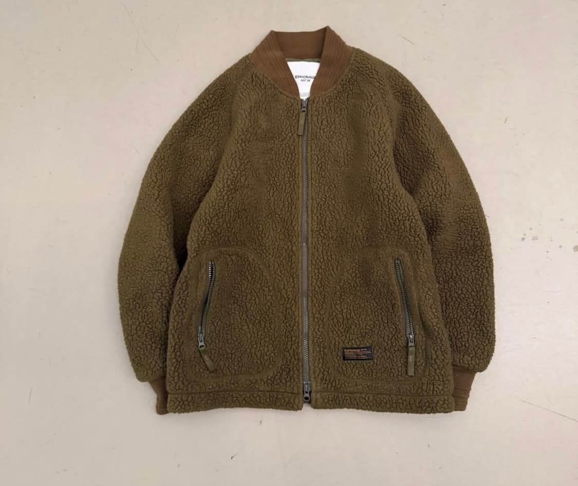 ESPIONAGE 폴라텍 플리스 점퍼 상품이미지1