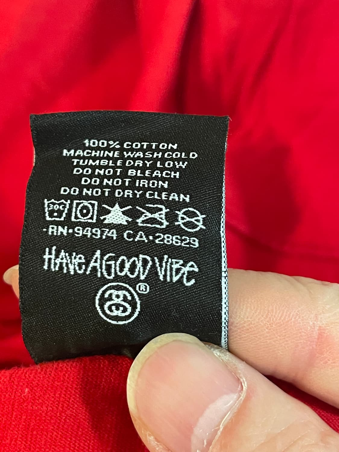 스투시 반팔티 M 상품이미지4