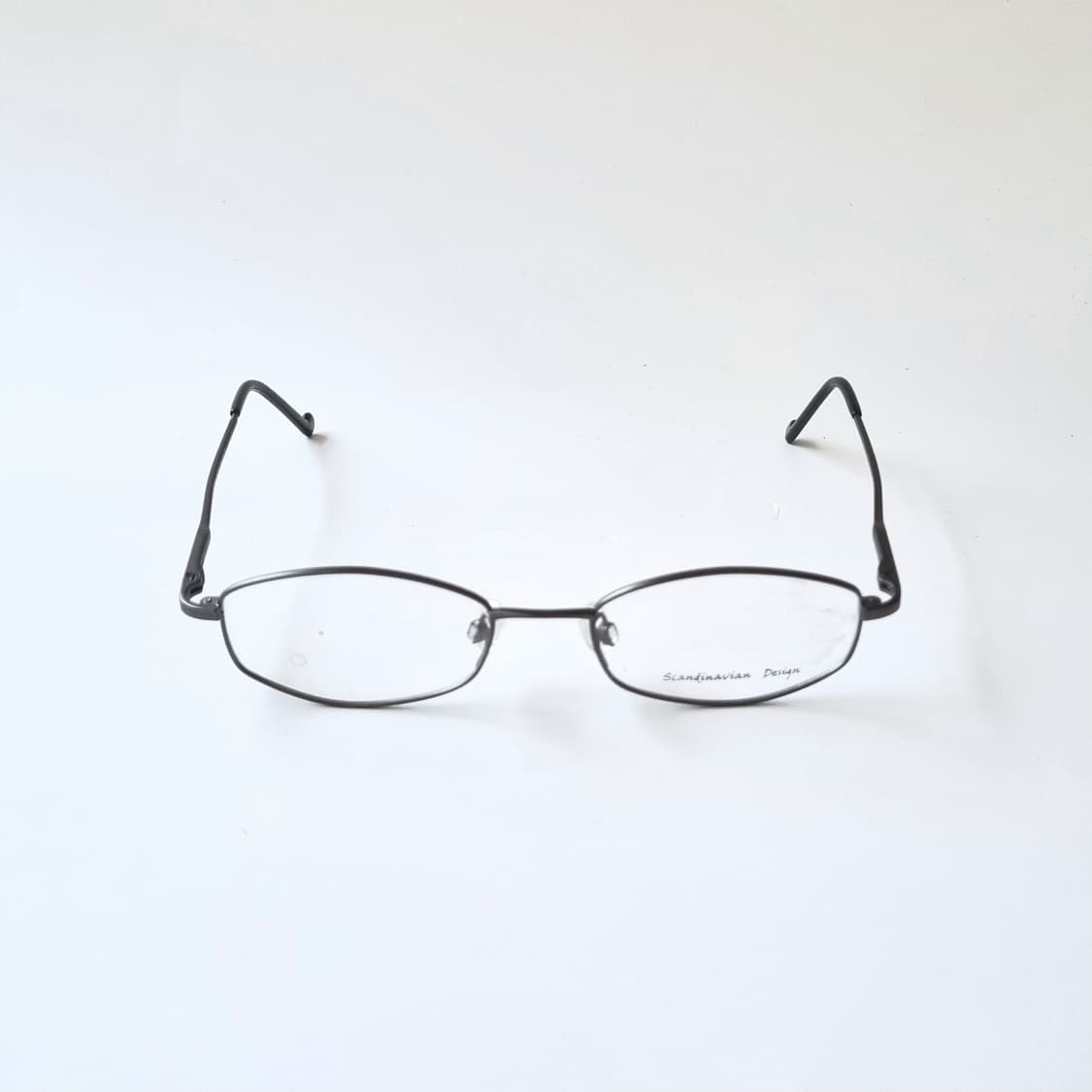 데드스탁 스칸디나비안 디자인 지적인 무드 다크 건메탈 헥사곤 안경 768 상품이미지2