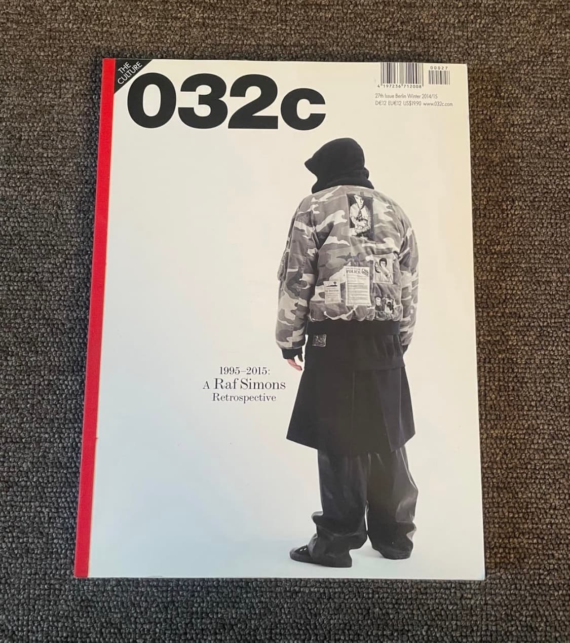 032c 라프시몬스 1995-2015 Retrospective 한정판 상품이미지1