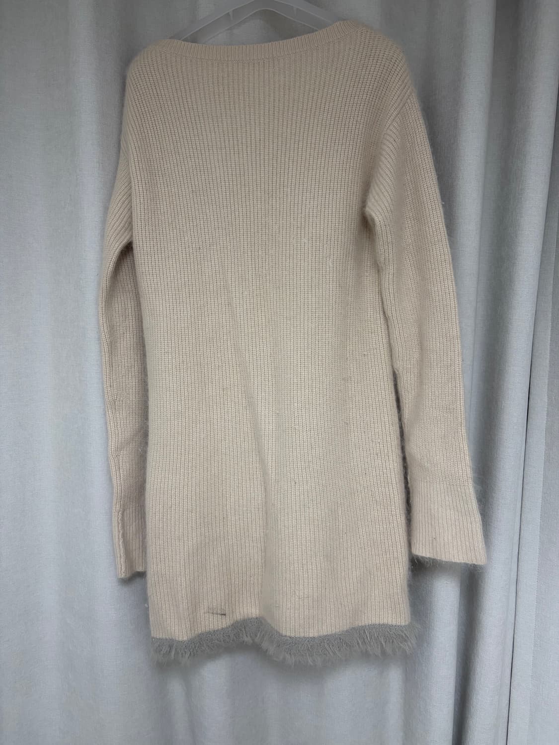 빈티지 앙고라 퍼 니트 원피스 너드 하구미 모리 무채색 일본 갸루 상품이미지2