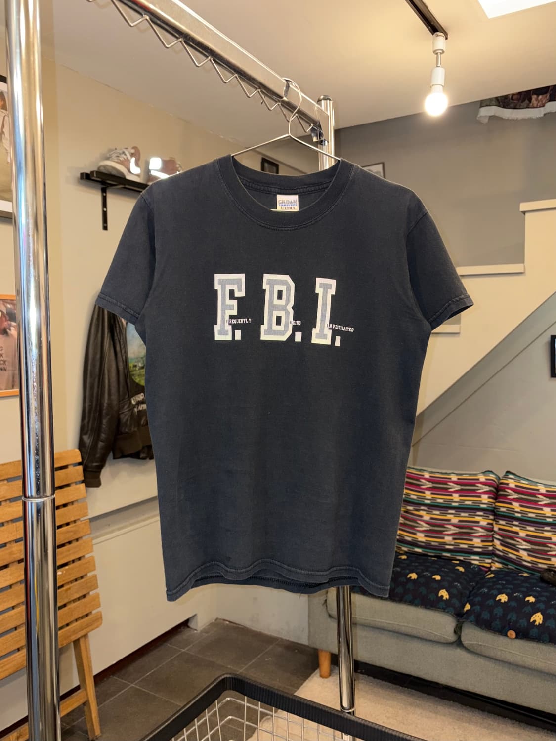 90-00’s FBI parody culture T-shirt 상품이미지6