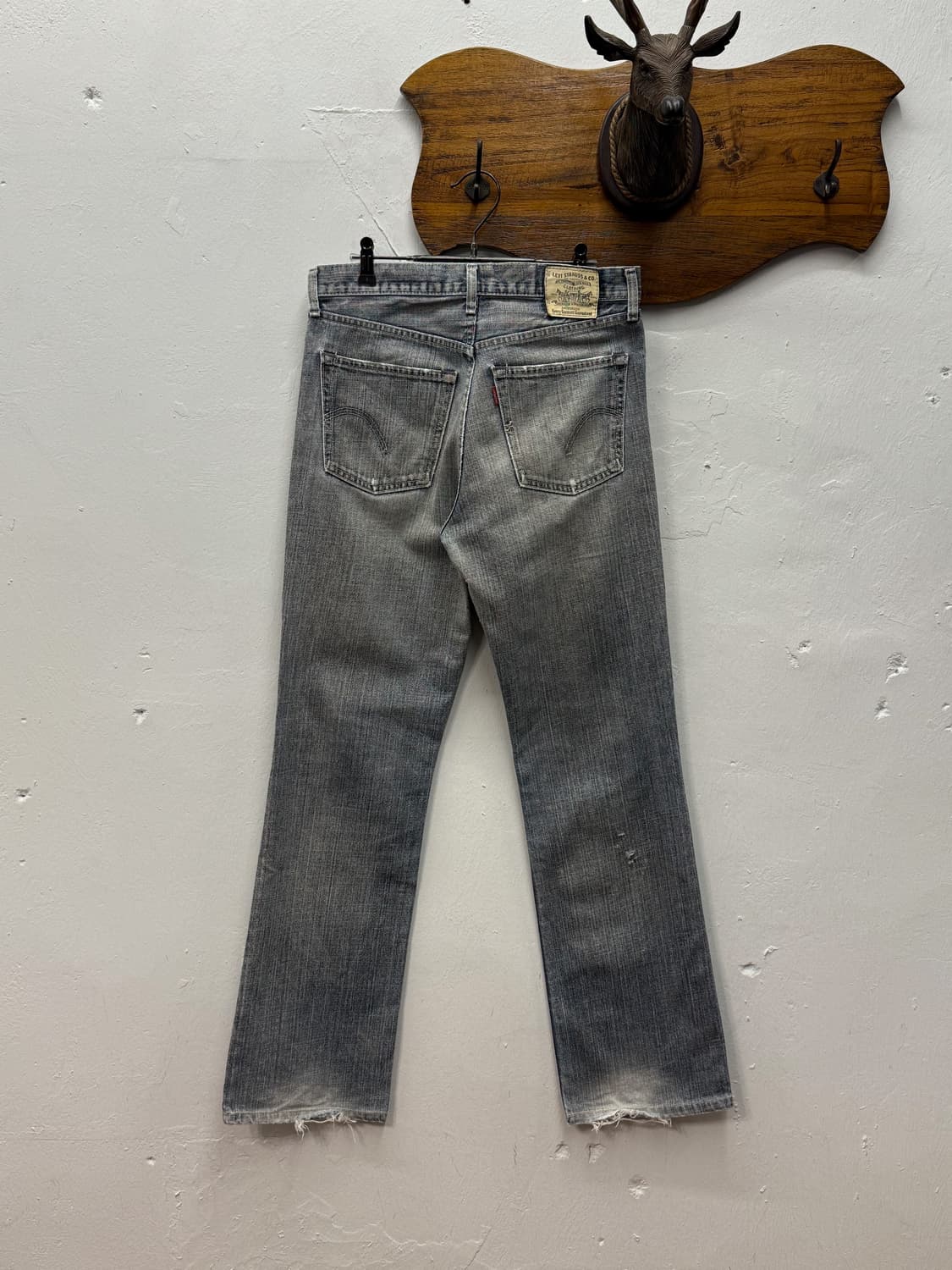 Japan Levi's 507 Semi Bootcut Denim Pant 상품이미지1
