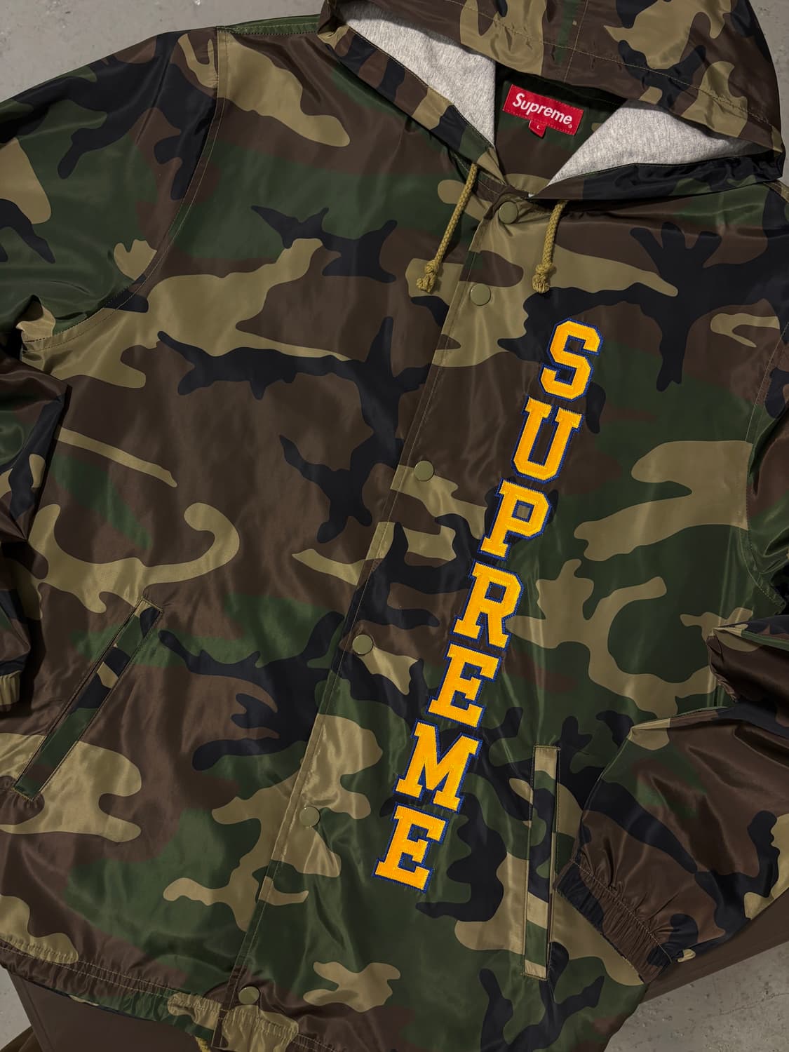 스투시 카모 버티컬 자켓  상품이미지5