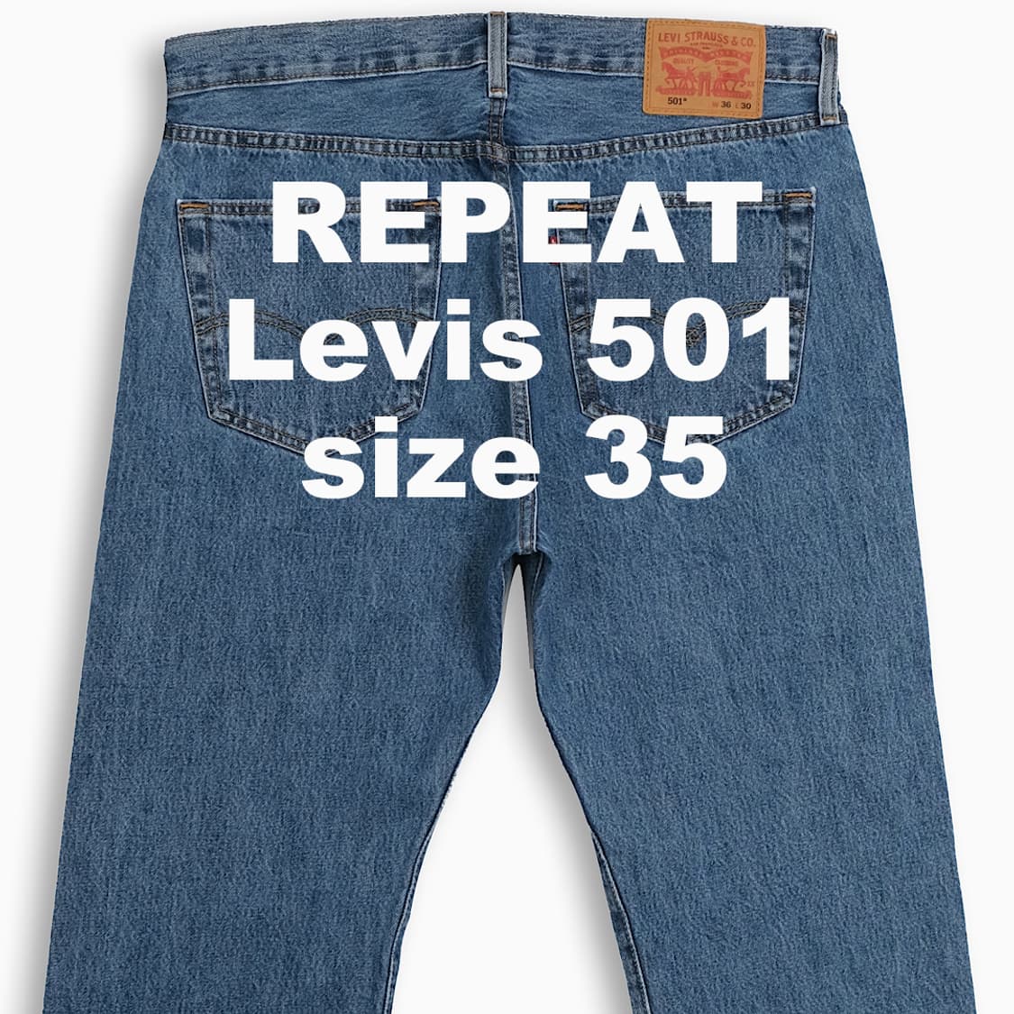 빈티지 리바이스 501 중청 35 사이즈 LV50136396 상품이미지1