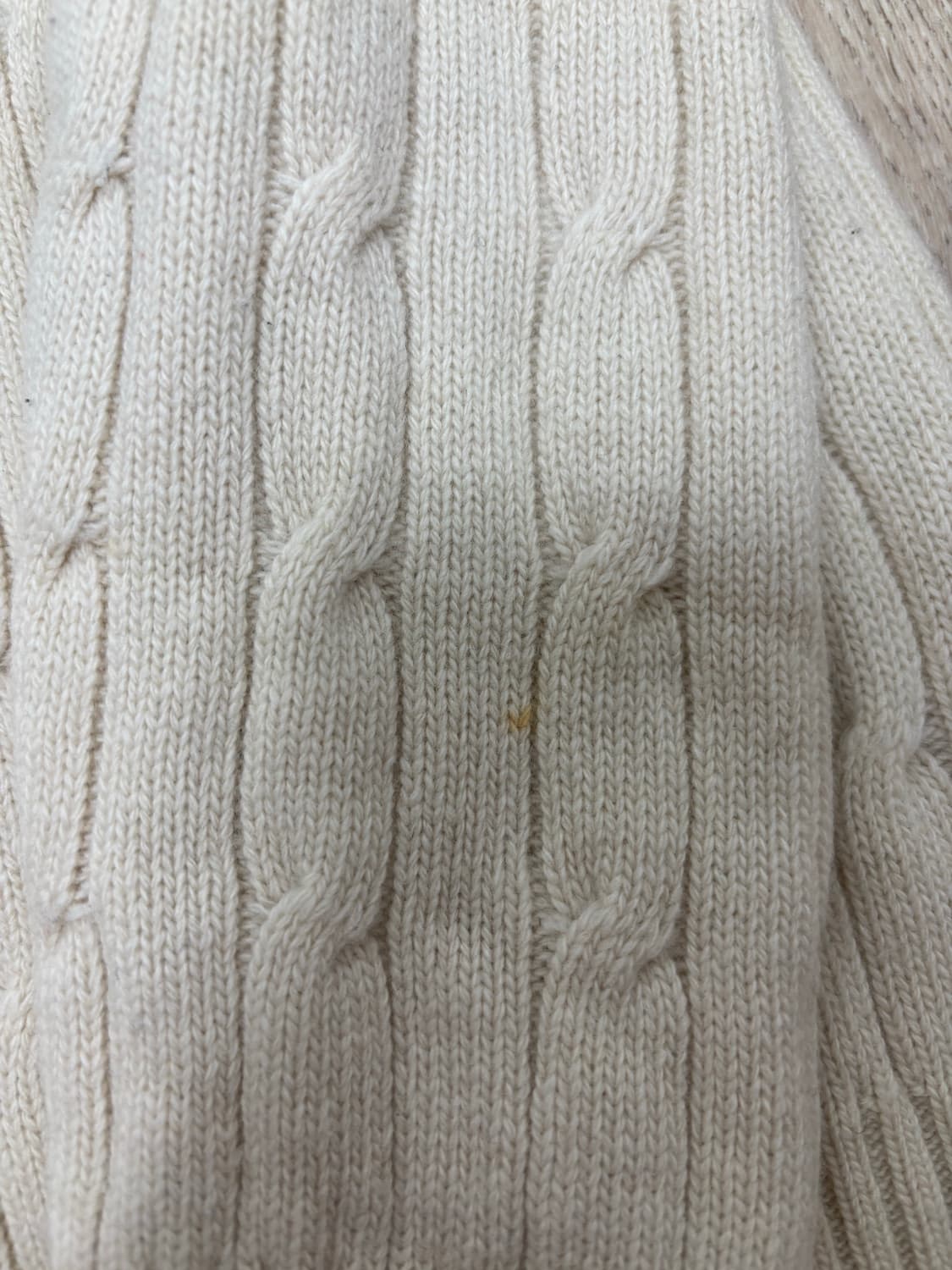 티니위니 꽈배기 아이보리 니트 상품이미지2