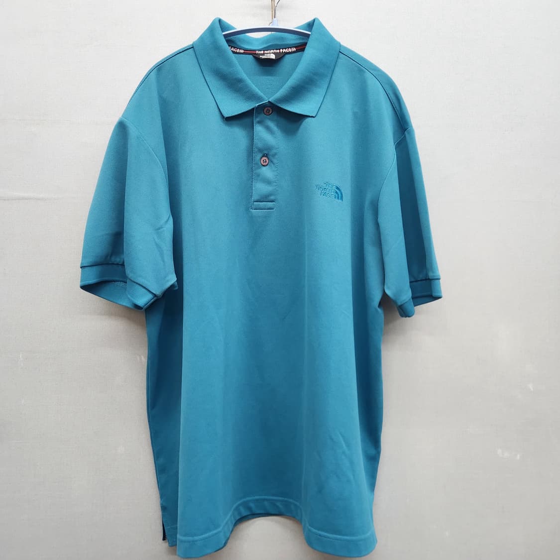 노스페이스 로고자수 반팔카라 110(XL~2XL) 상품이미지1
