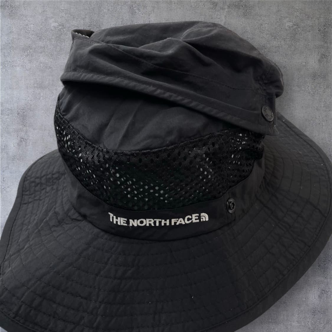 노스페이스 The north face 블랙 나일론 부니햇 버킷햇 M 상품이미지6