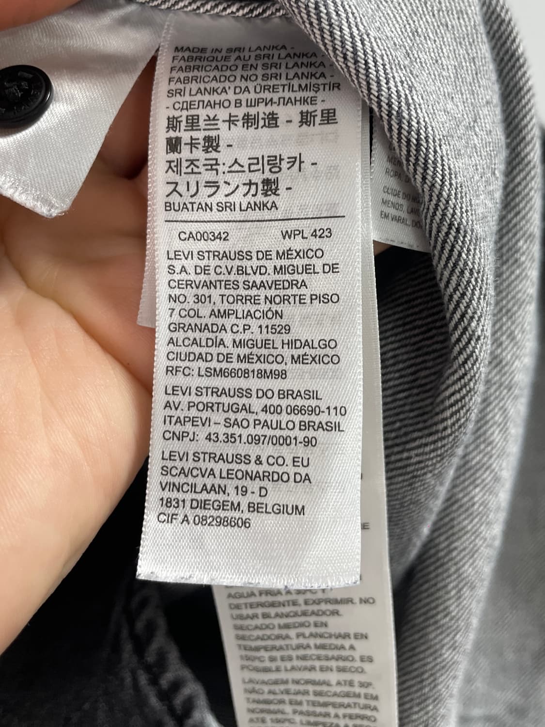 리바이스 데님 웨스턴 셔츠 (on.664) 상품이미지5