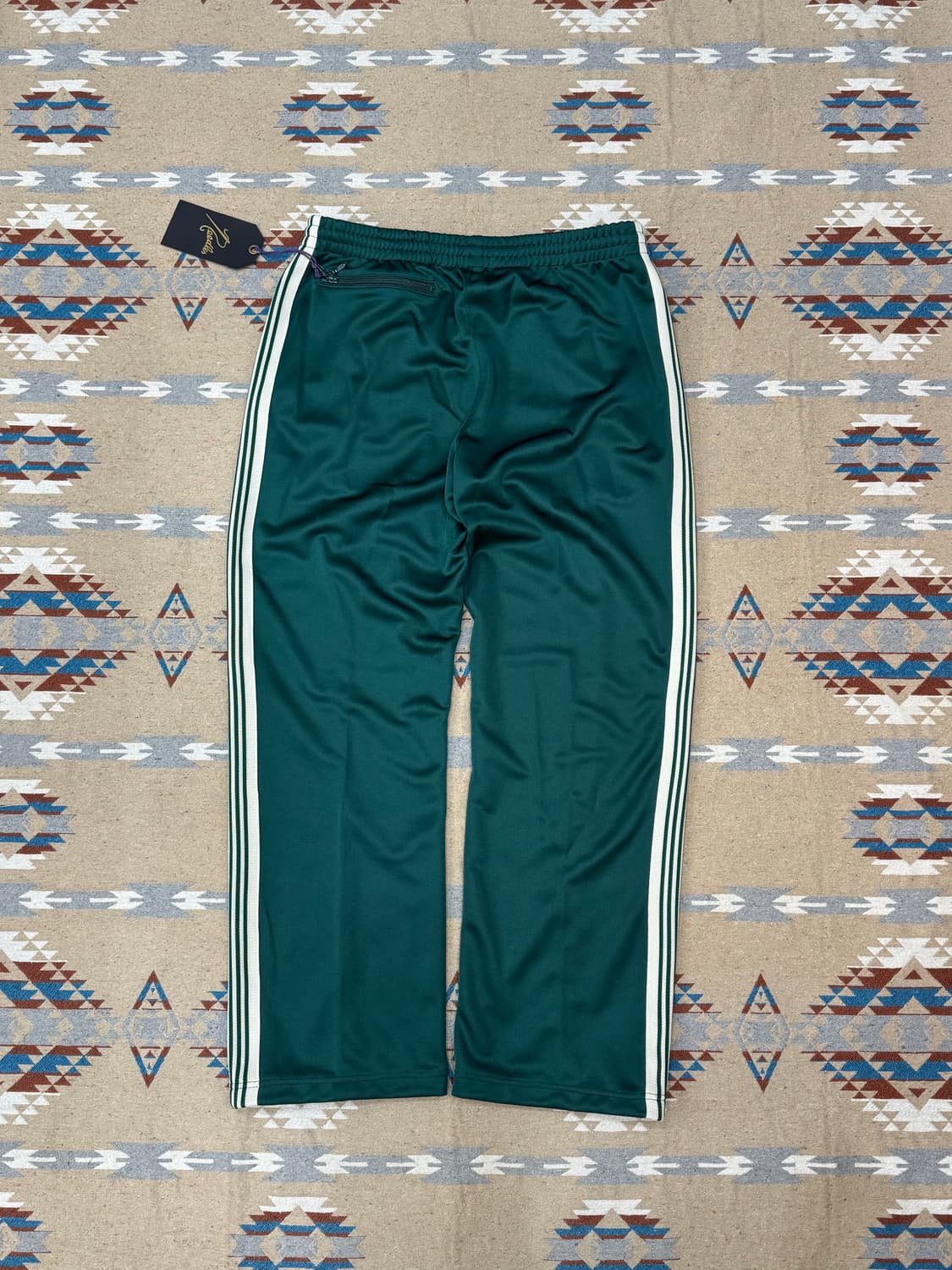 [L] 니들스 트랙 팬츠 스트레이트핏 그린 - LHP 한정 상품이미지4