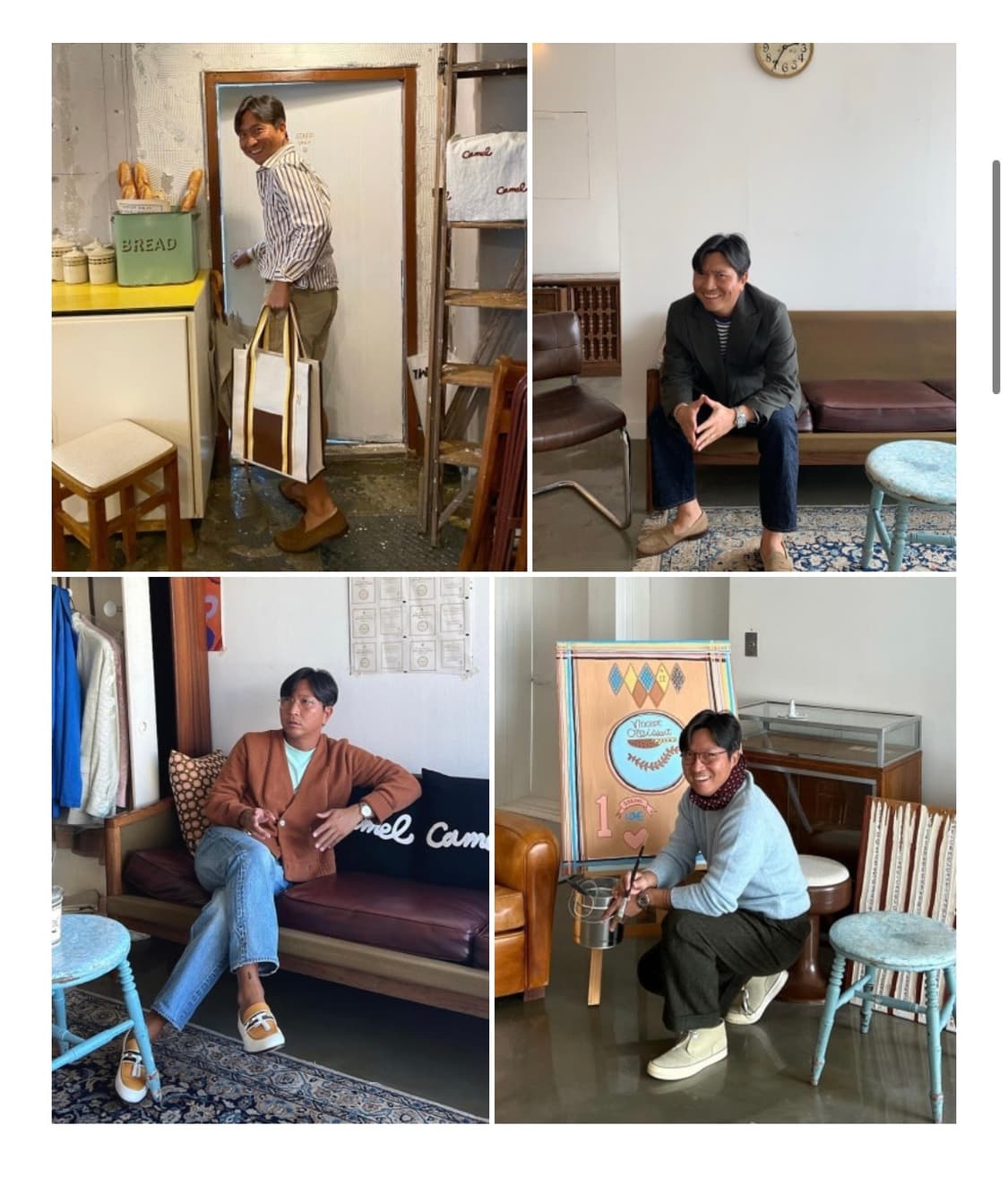 카멜형님 1900 아메리칸 모스콧 터쳐스 뱀부, 세이지 상품이미지8