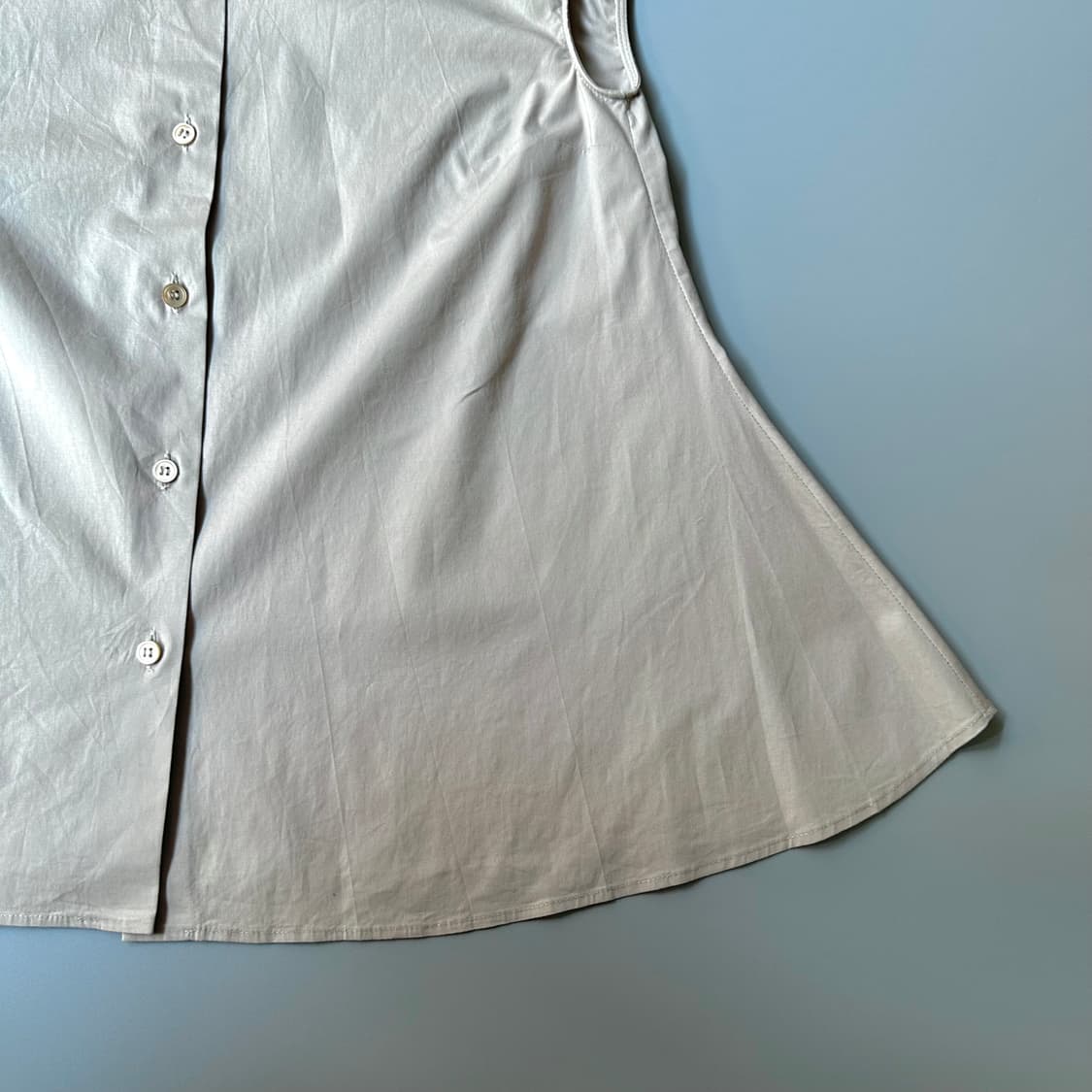 질샌더 네이비 jil sander navy 민소매 셔츠 상품이미지4